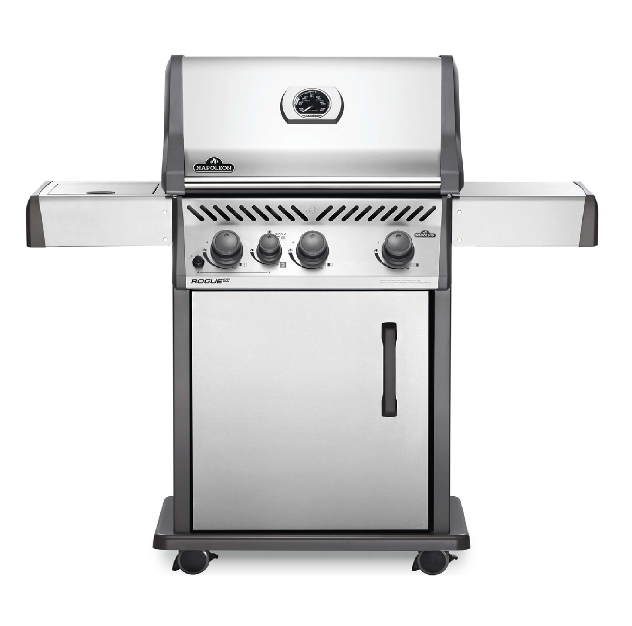 Napoleon ROGUE 425 Propane Gas Grill With Infrared Side Burner Stainless Steel